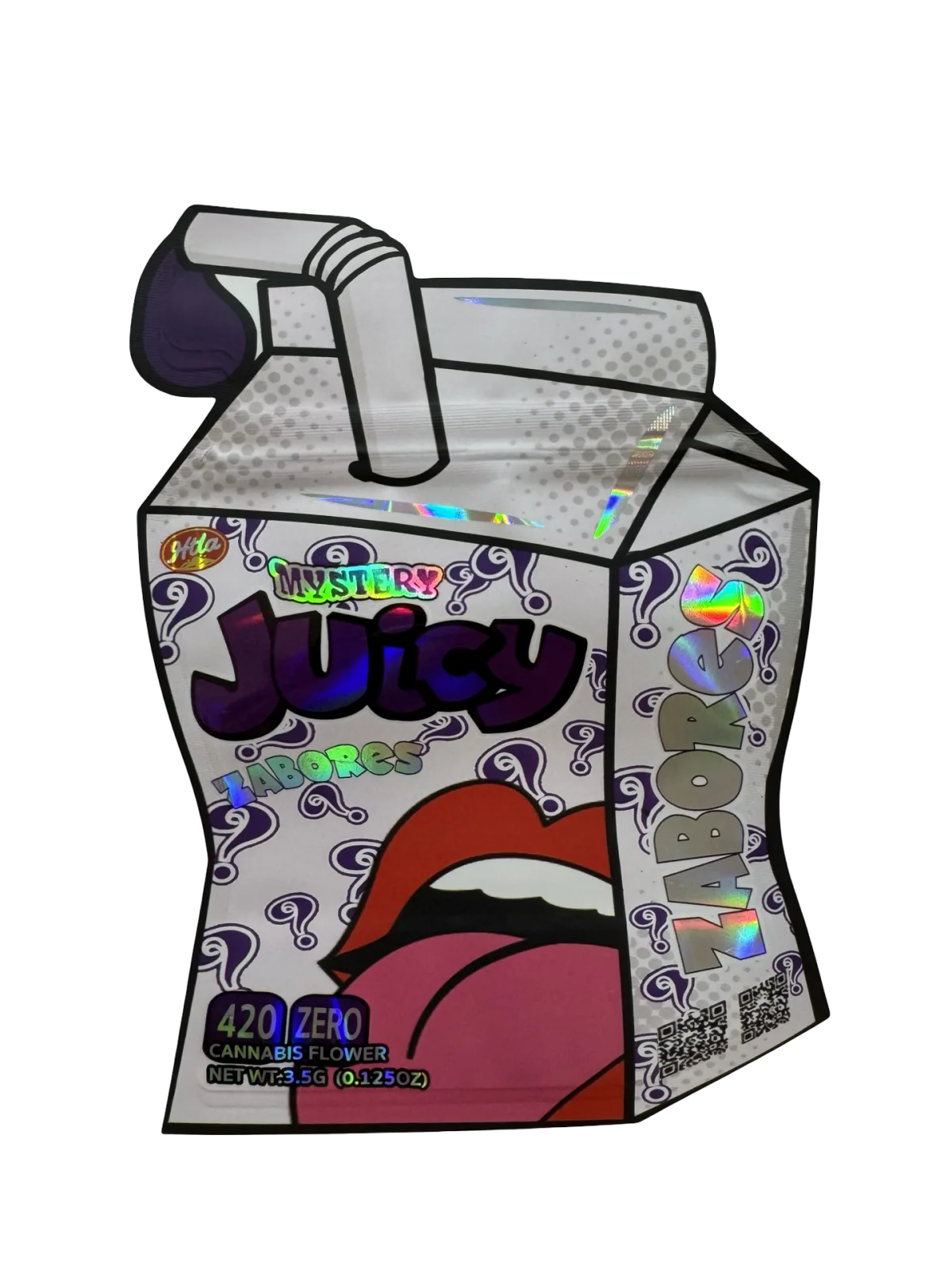 Juicy Mystery Mylar Bags 3.5g Zabores Juicy Mystery Mylar Bags 3.5g Zabores