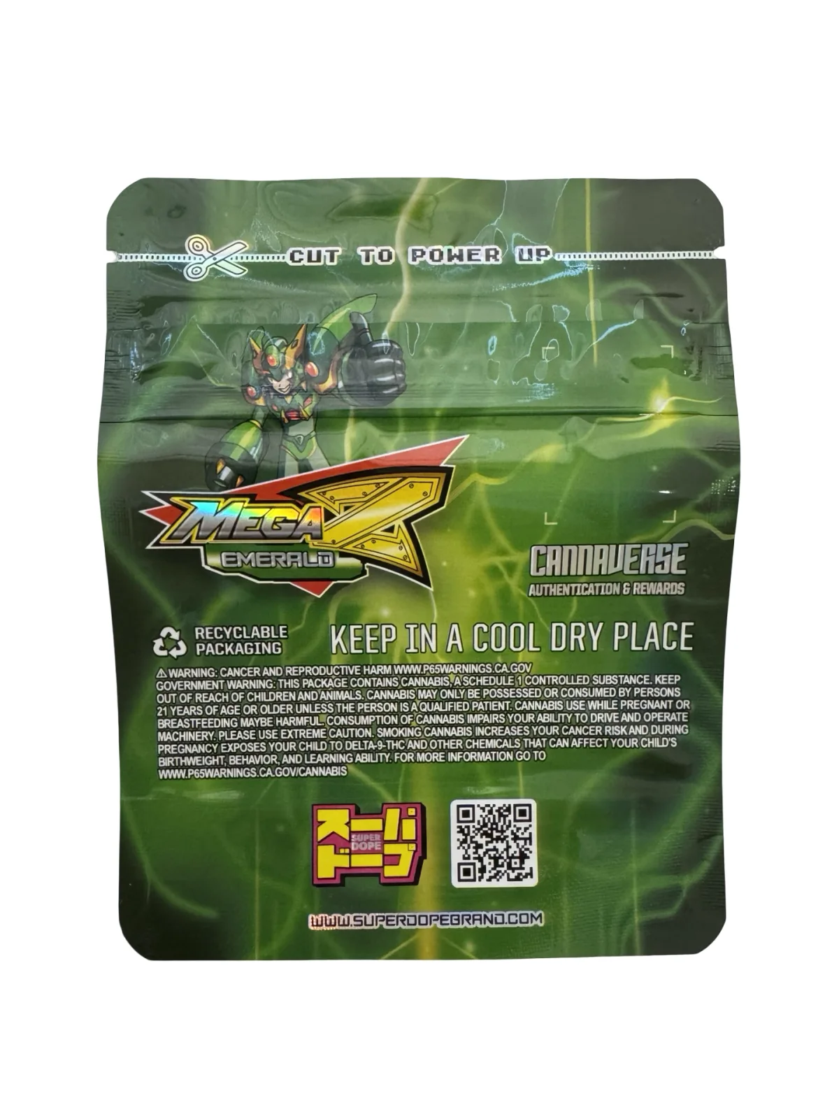 Mega Z Emerald Edition 2 Mylar Bags 3.5g Super Dope Mega Z Emerald Edition 2 Mylar Bags 3.5g Super Dope