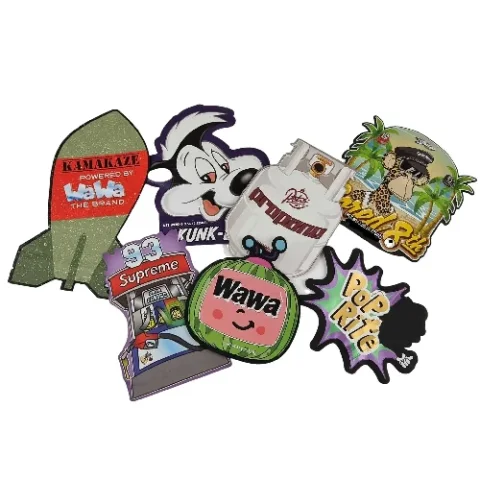Holographic Die-Cut Resealable Zipper Packaging Bag