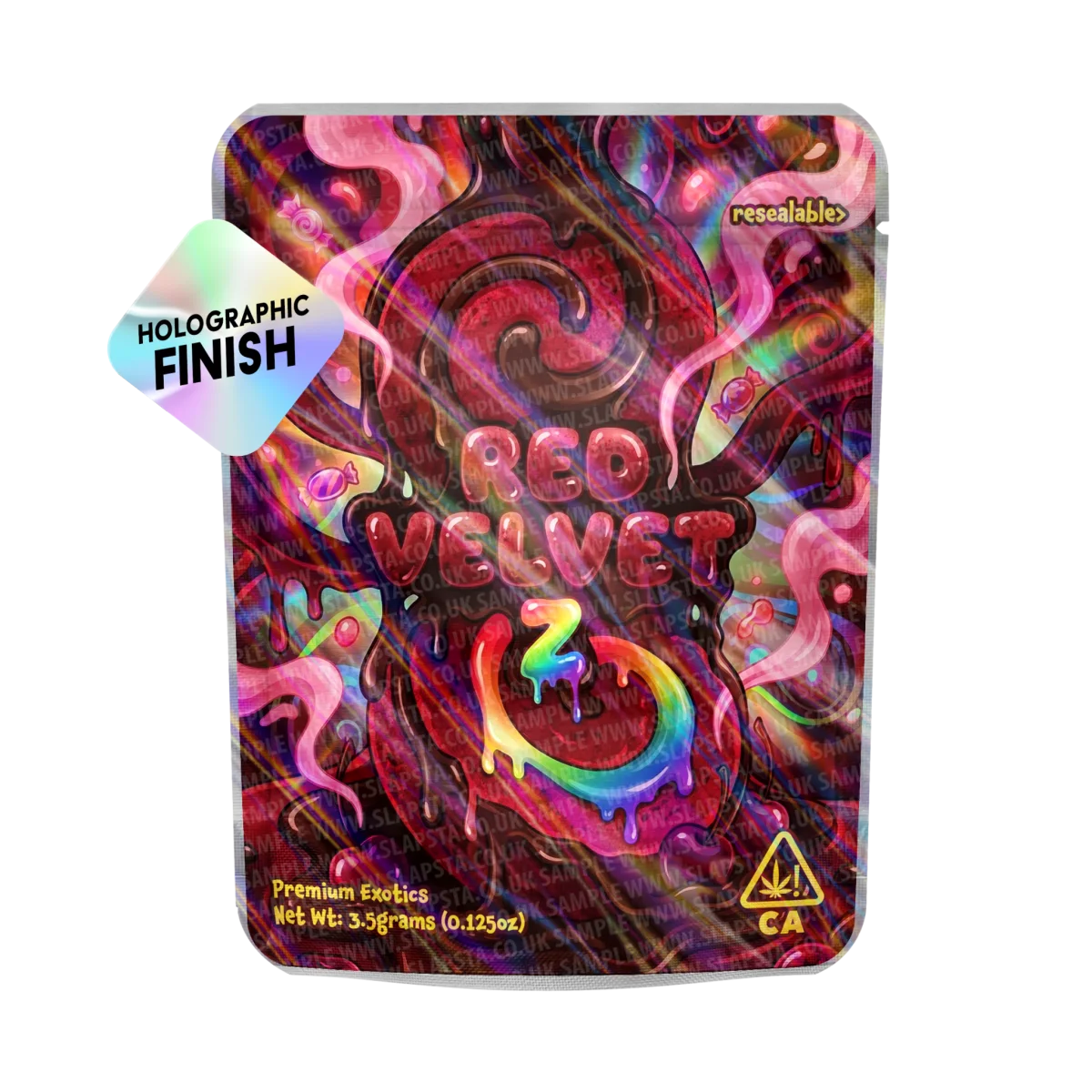 Red Velvet-Z Mylar Sticker Packs Red Velvet-Z Mylar Sticker Packs