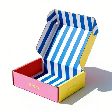 Custom Recycled Corrugated Shipping Box with Printed Logo