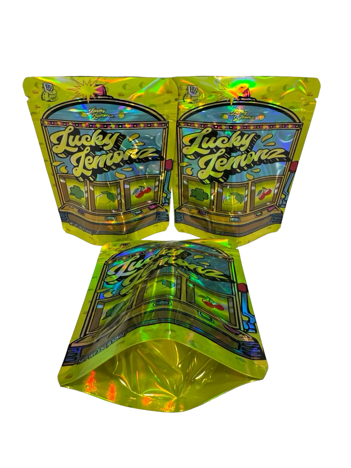 Lucky Lemonz Mylar Bags 3.5g Backpack Boyz Lucky Lemonz Mylar Bags 3.5g Backpack Boyz