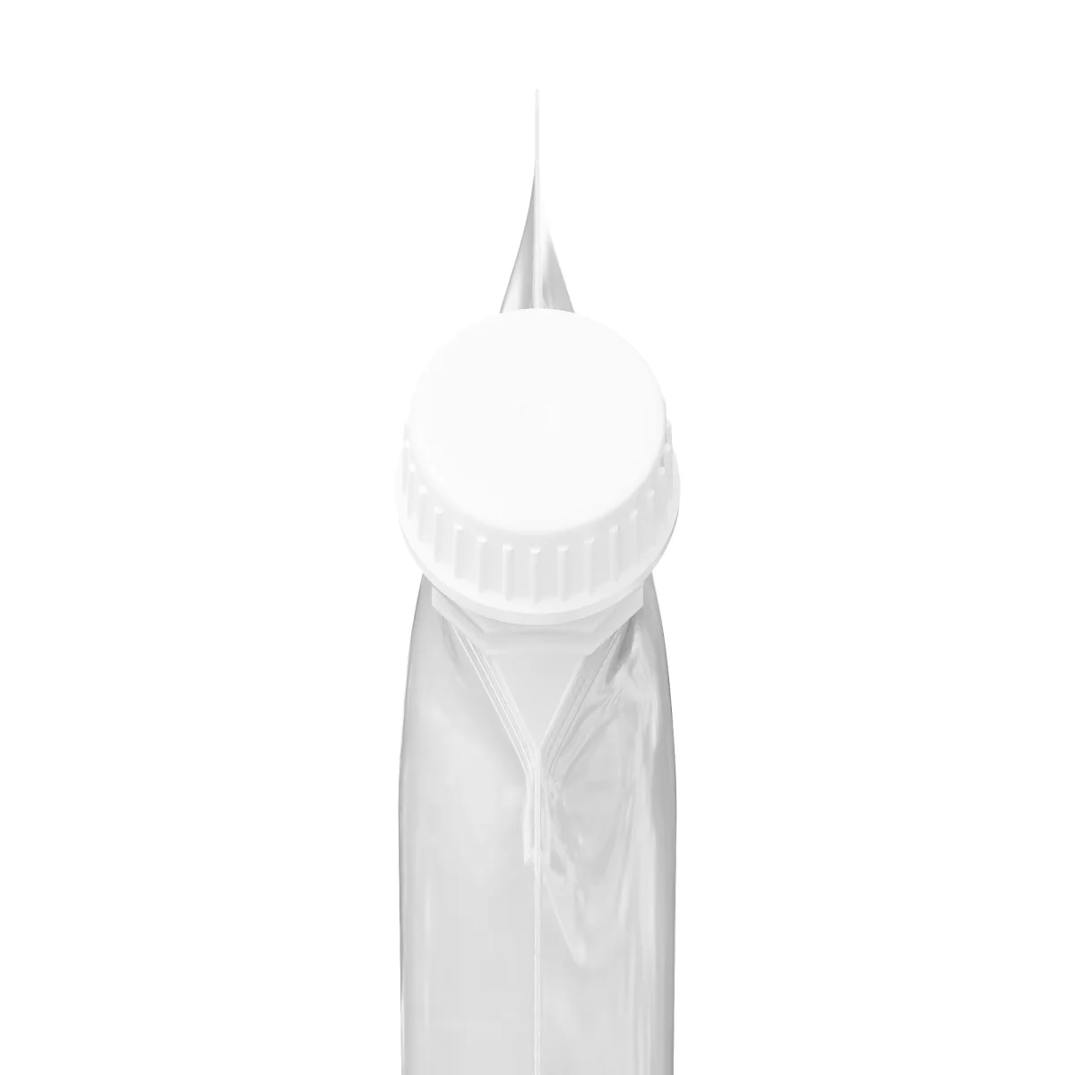 Glossy Clear Stand-Up Pouch with Corner Twist Cap Glossy Clear Stand-Up Pouch with Corner Twist Cap