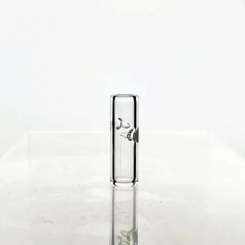 Small Reusable Glass Smoking Filter Mouthpiece