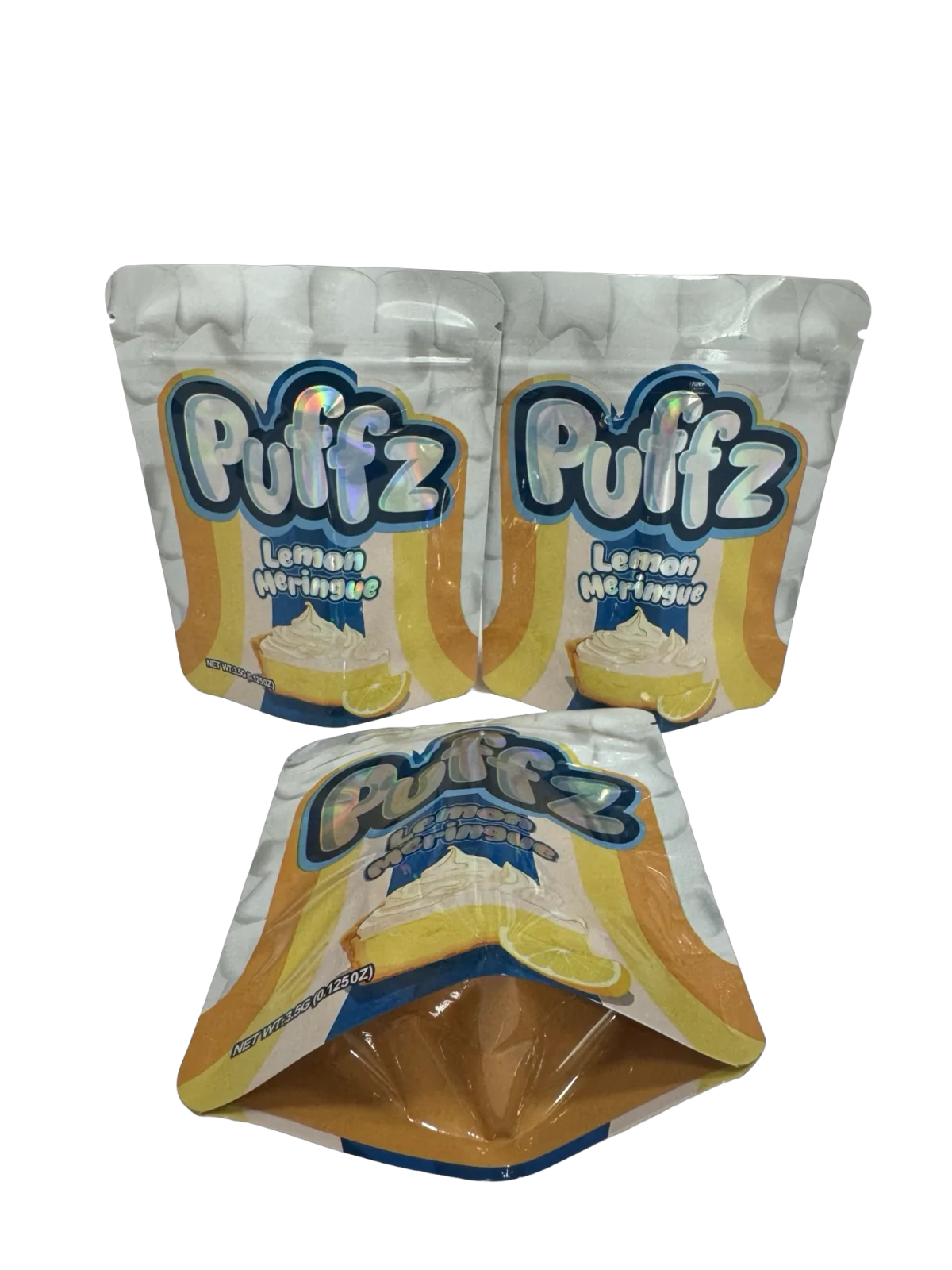 Lemon Meringue Mylar Bags 3.5g Puffz Lemon Meringue Mylar Bags 3.5g Puffz