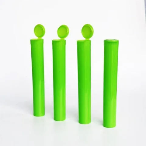109 mm Clear PP Child-Resistant Pop-Top Joint Tube