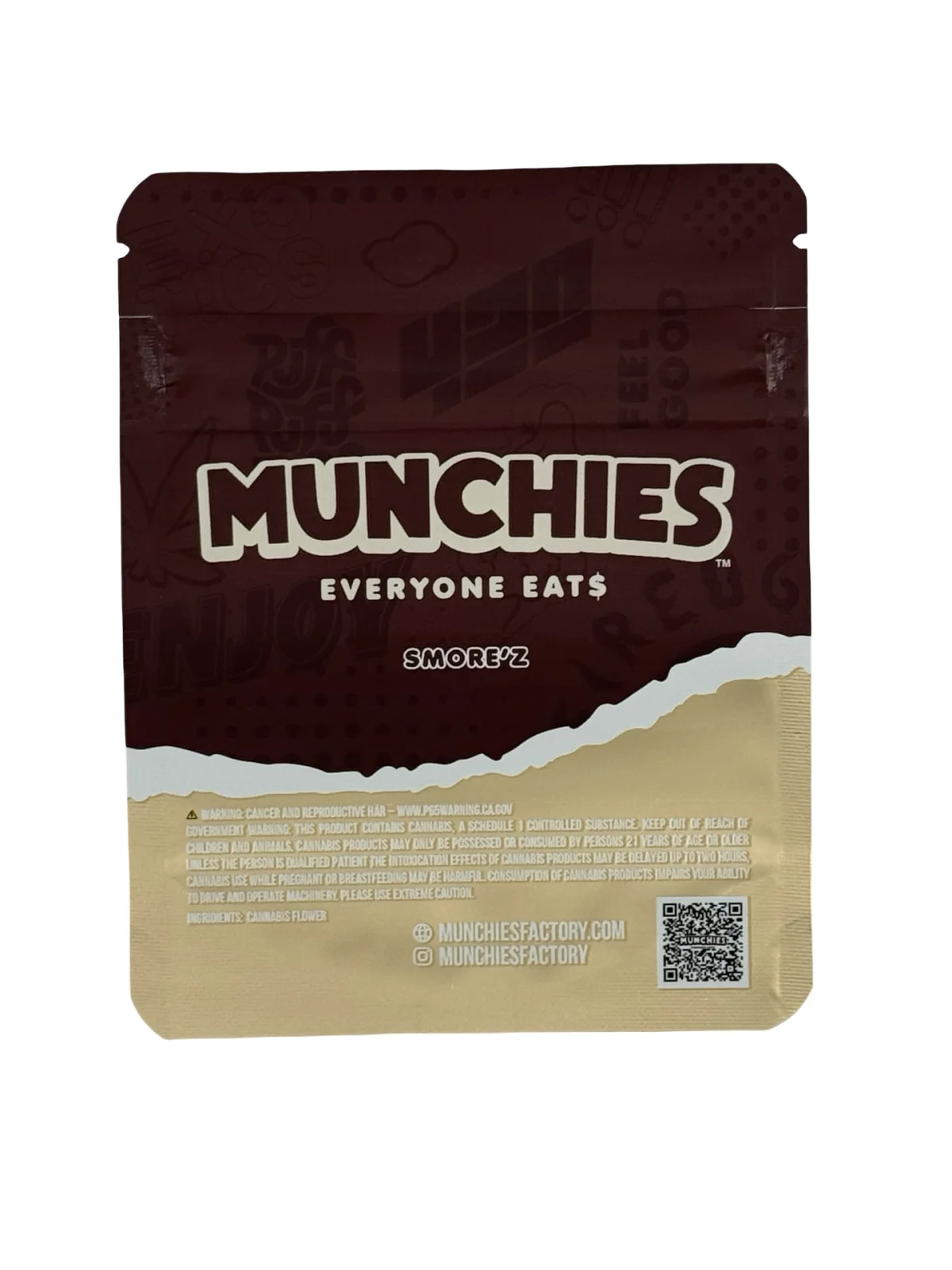 Smorez Marshmallow Mylar Bags 3.5g Munchies Smorez Marshmallow Mylar Bags 3.5g Munchies
