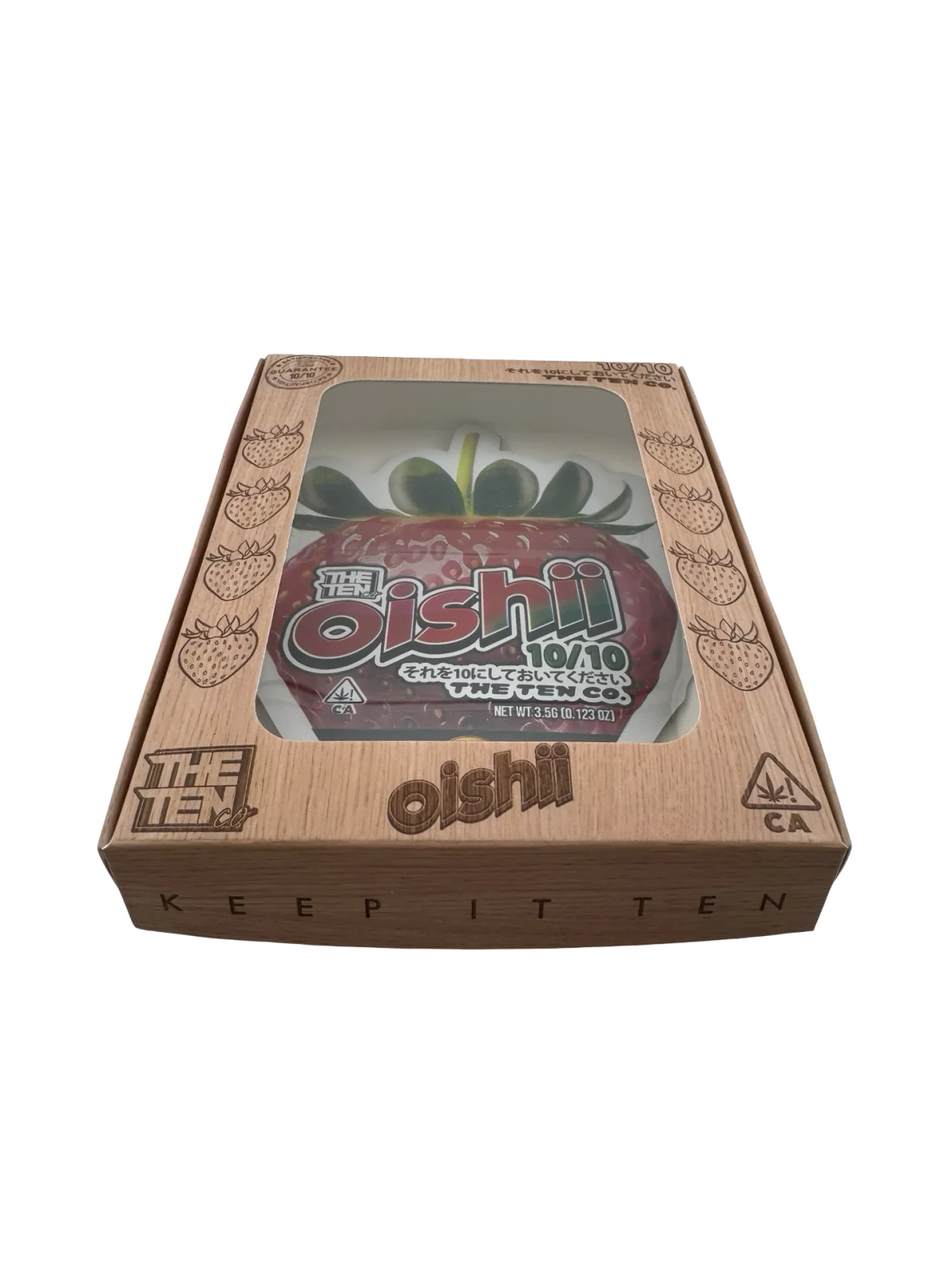 Oishii 3.5g Mylar Bags & Boxes The Ten Co Oishii 3.5g Mylar Bags & Boxes The Ten Co
