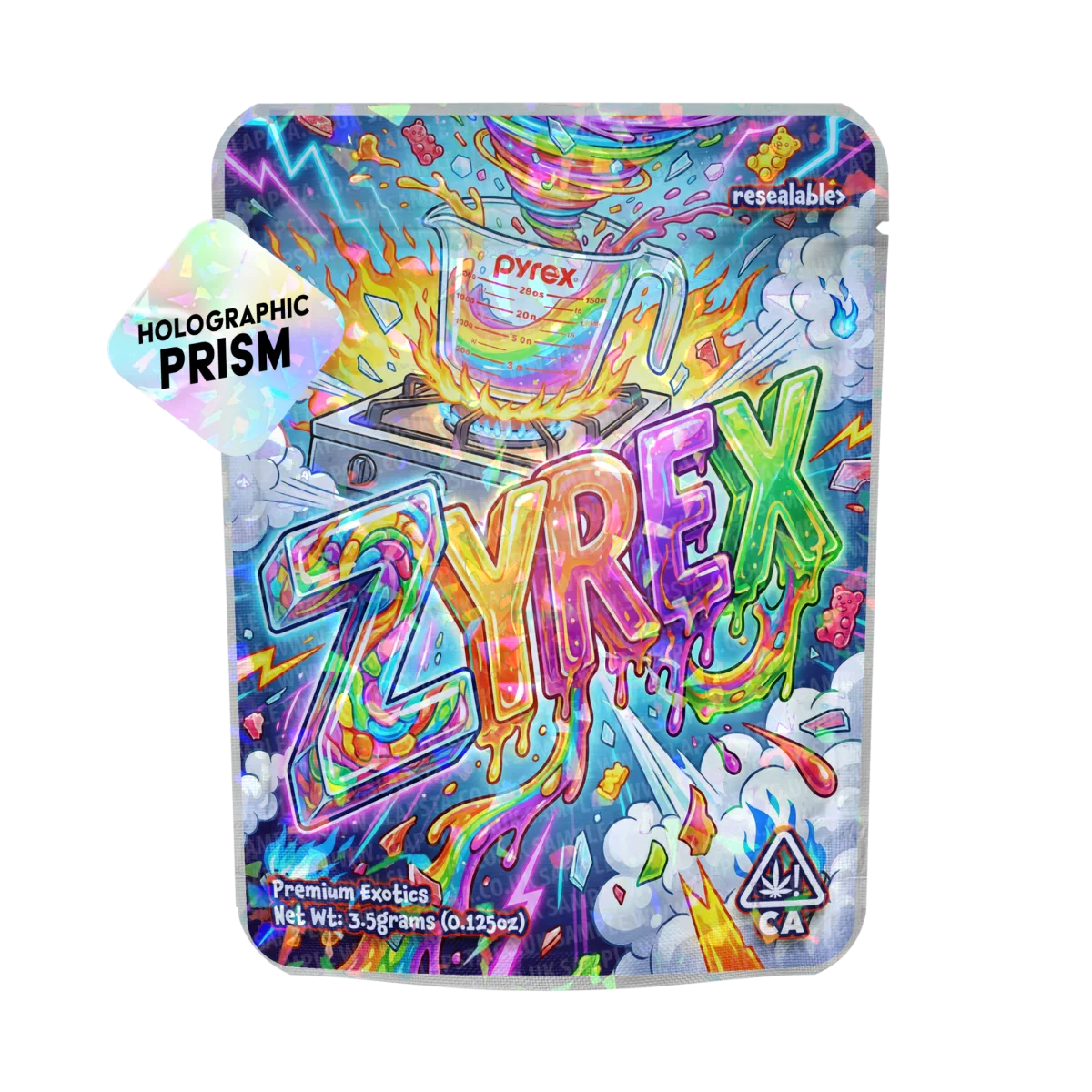 Zyrex Mylar Sticker Packs Zyrex Mylar Sticker Packs