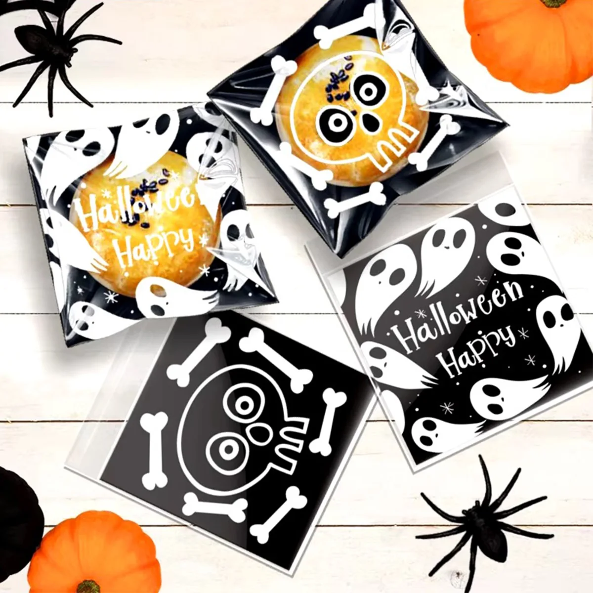 Halloween Printed Self-Adhesive Cellophane Packaging Bag Halloween Printed Self-Adhesive Cellophane Packaging Bag