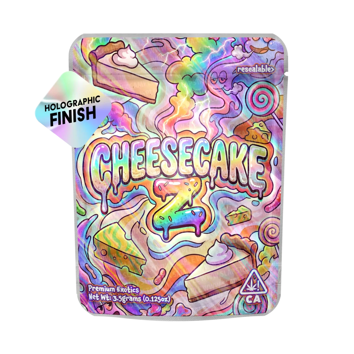 Cheesecake Z Mylar Sticker Packs Cheesecake Z Mylar Sticker Packs