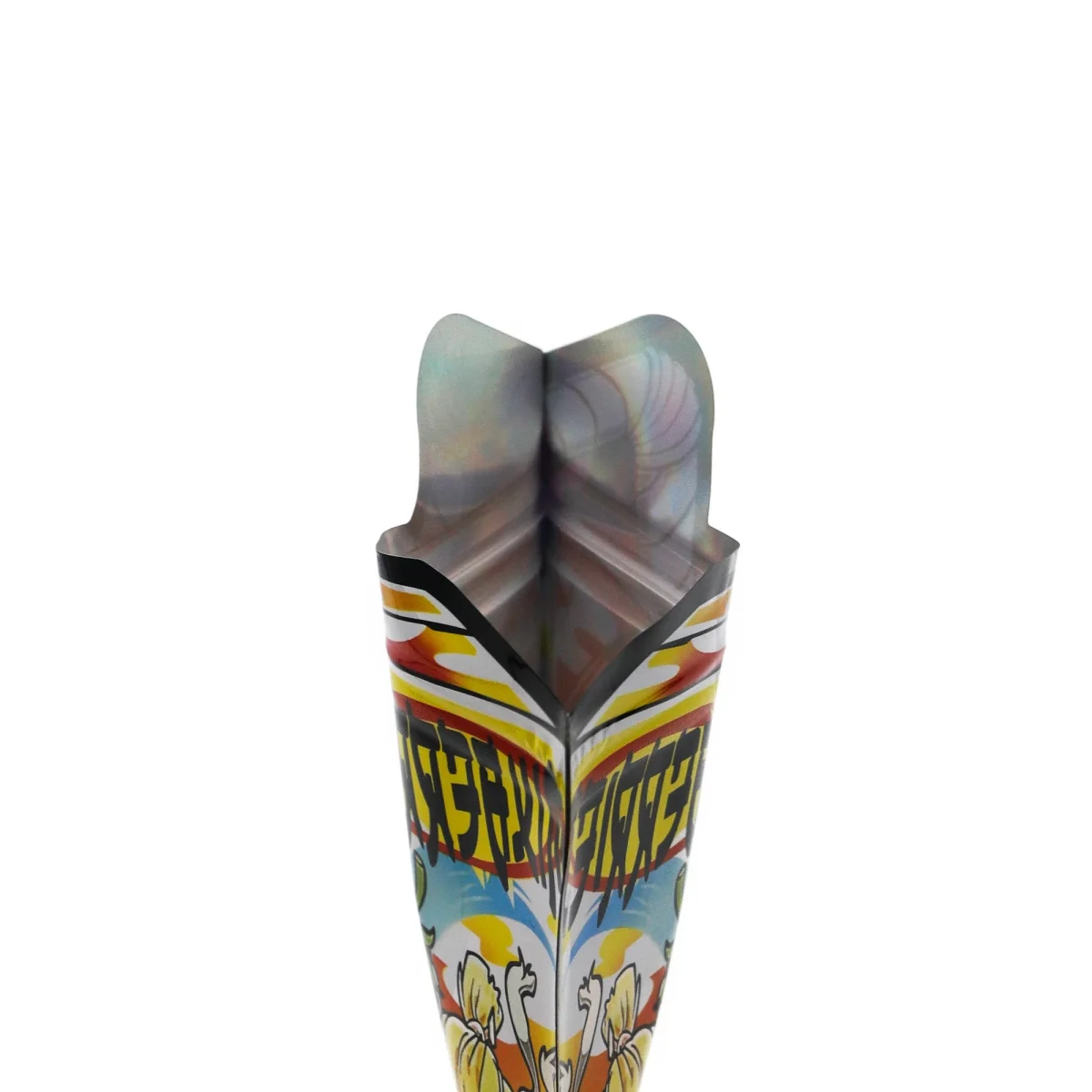Juice Box Design Holographic Die-Cut Mylar Zipper Bag Juice Box Design Holographic Die-Cut Mylar Zipper Bag
