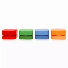 5/9 ml Child-Resistant Square Glass Concentrate Jar