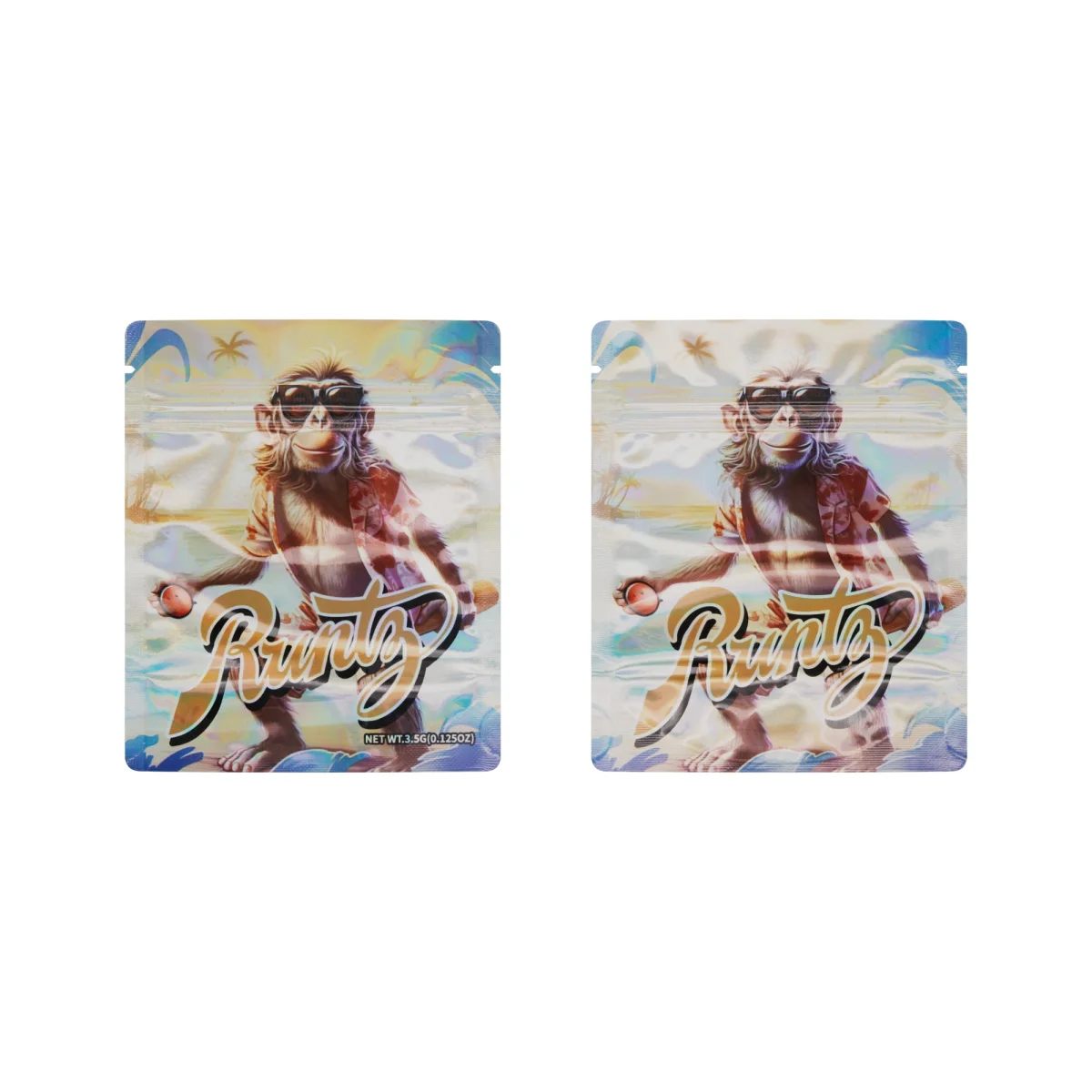 Street Galaxy Design Holographic Foil Stand-Up Bag Street Galaxy Design Holographic Foil Stand-Up Bag