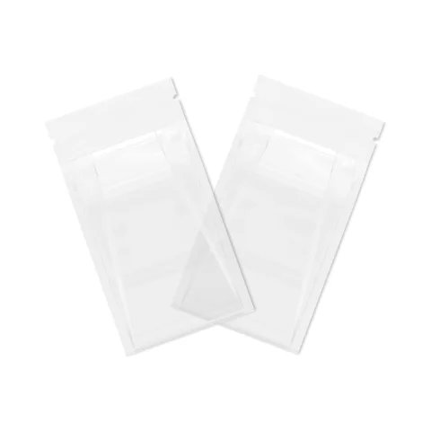 Custom Clear Side-Gusset Stand-Up Zipper Bag