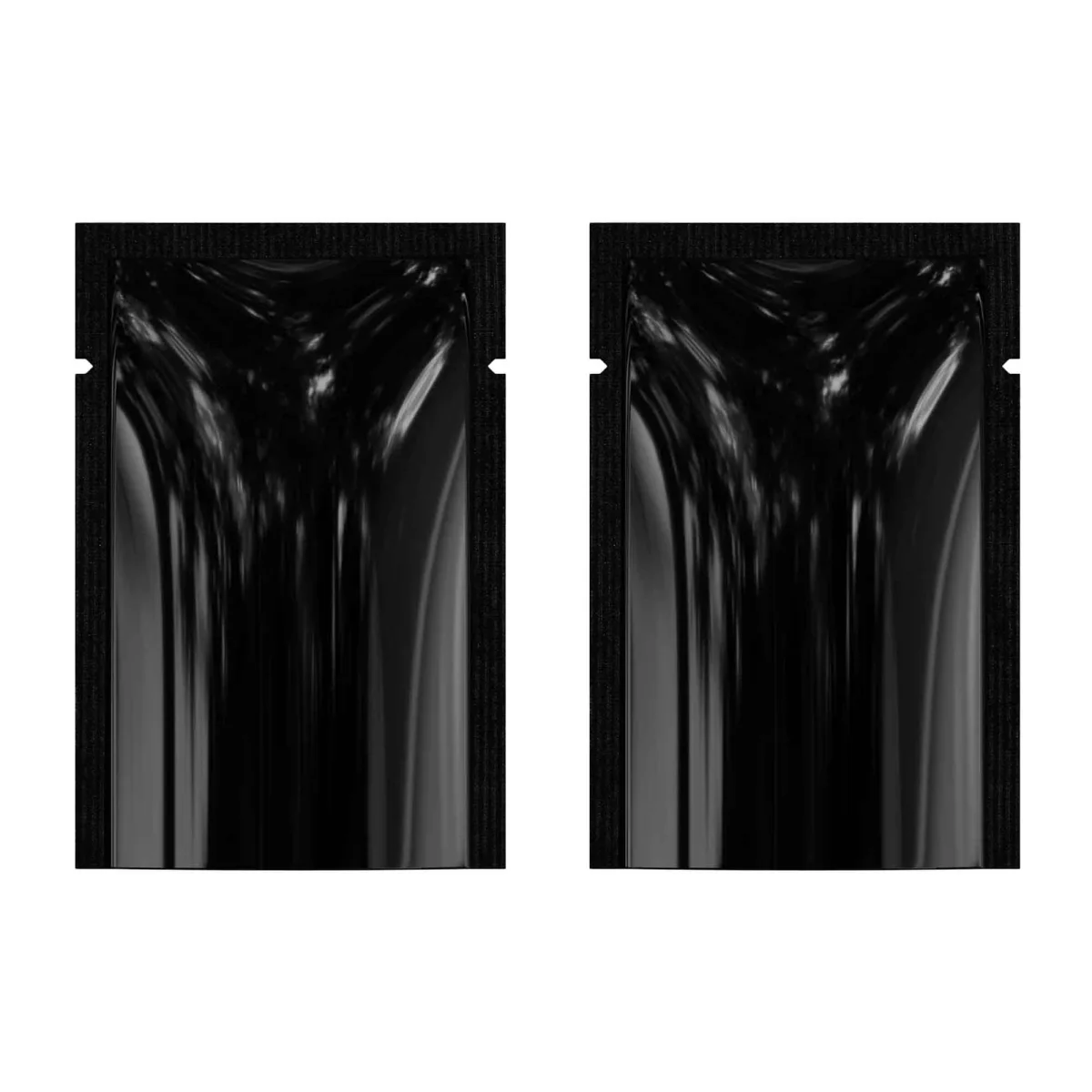 Customizable Glossy Mylar Foil Open Top Bags Customizable Glossy Mylar Foil Open Top Bags