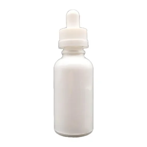 White Tincture Bottle with Child-Resistant Cap