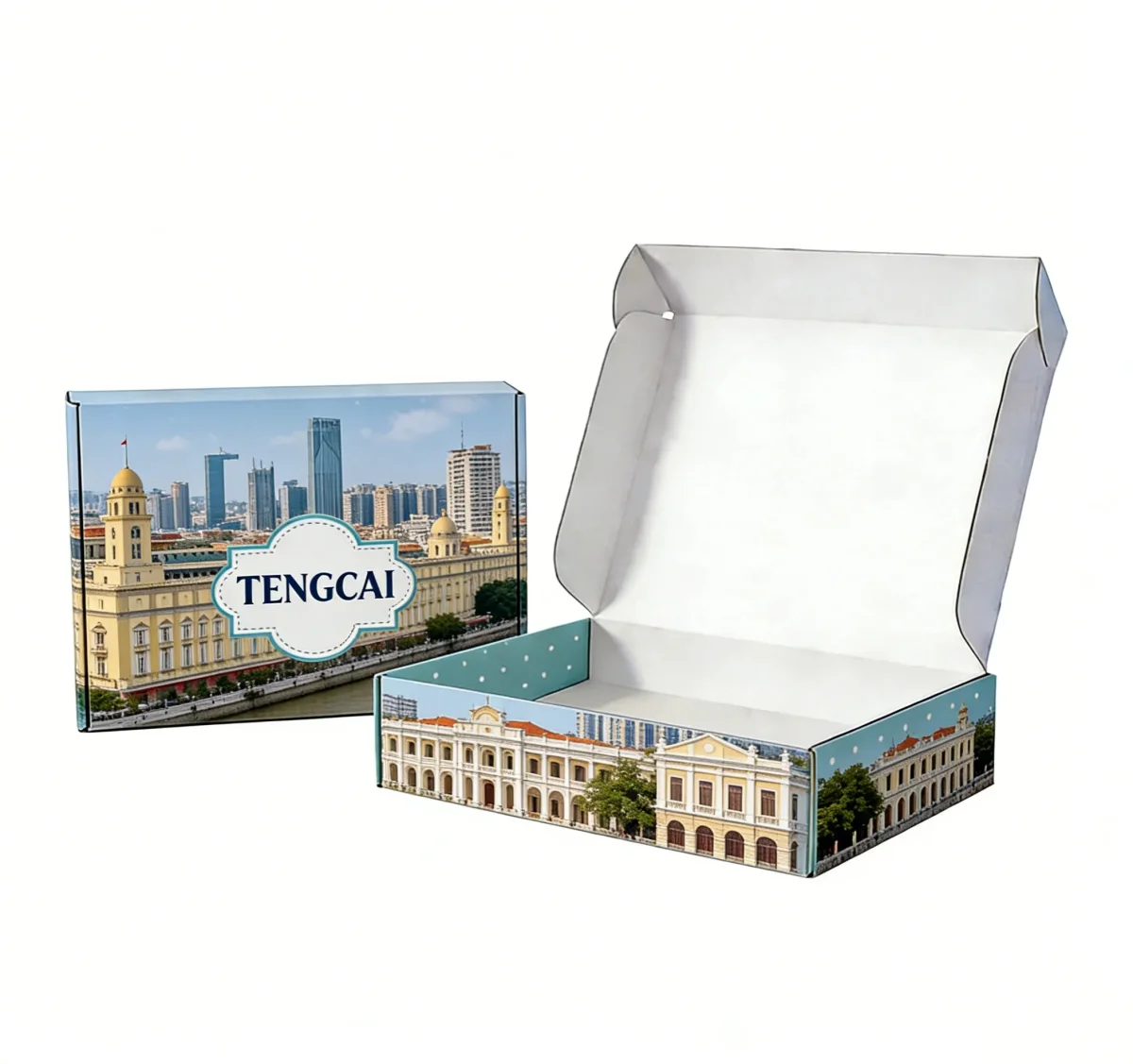 Custom Corrugated Mailer Box with Printed Logo Custom Corrugated Mailer Box with Printed Logo