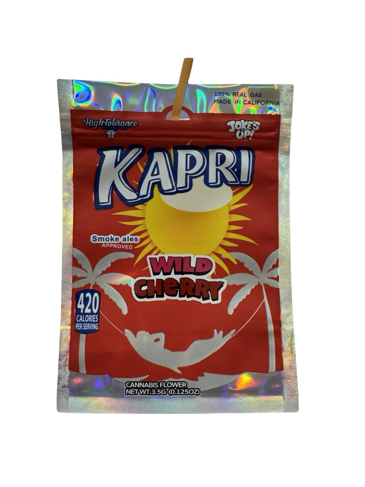Wild Cherry Kapri 3.5g Mylar Bags & Boxes High Tolerance Wild Cherry Kapri 3.5g Mylar Bags & Boxes High Tolerance