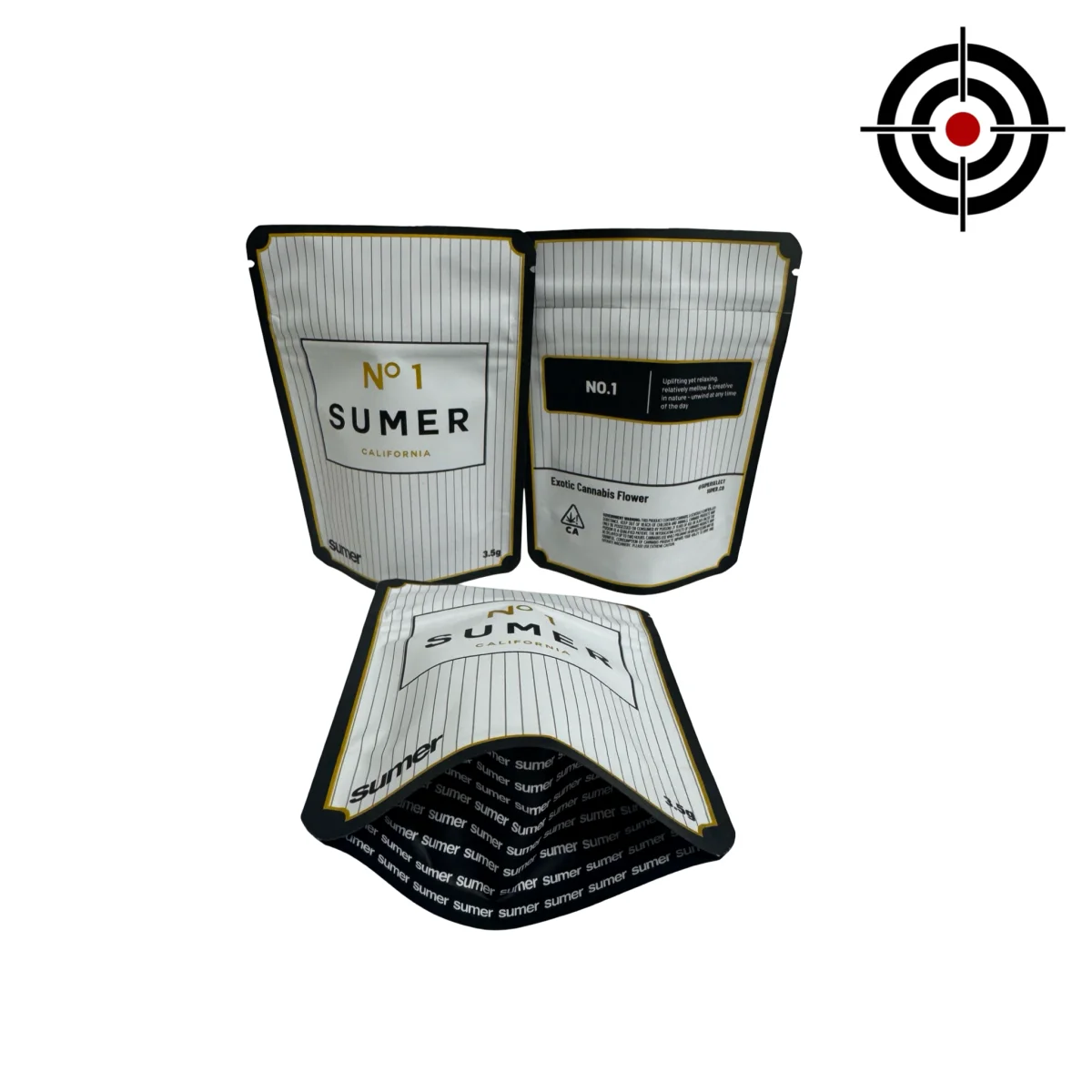 No. 1 Mylar Bags 3.5g Sumer No. 1 Mylar Bags 3.5g Sumer