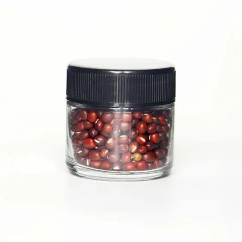 4 oz Child-Resistant Wide-Mouth Glass Jar