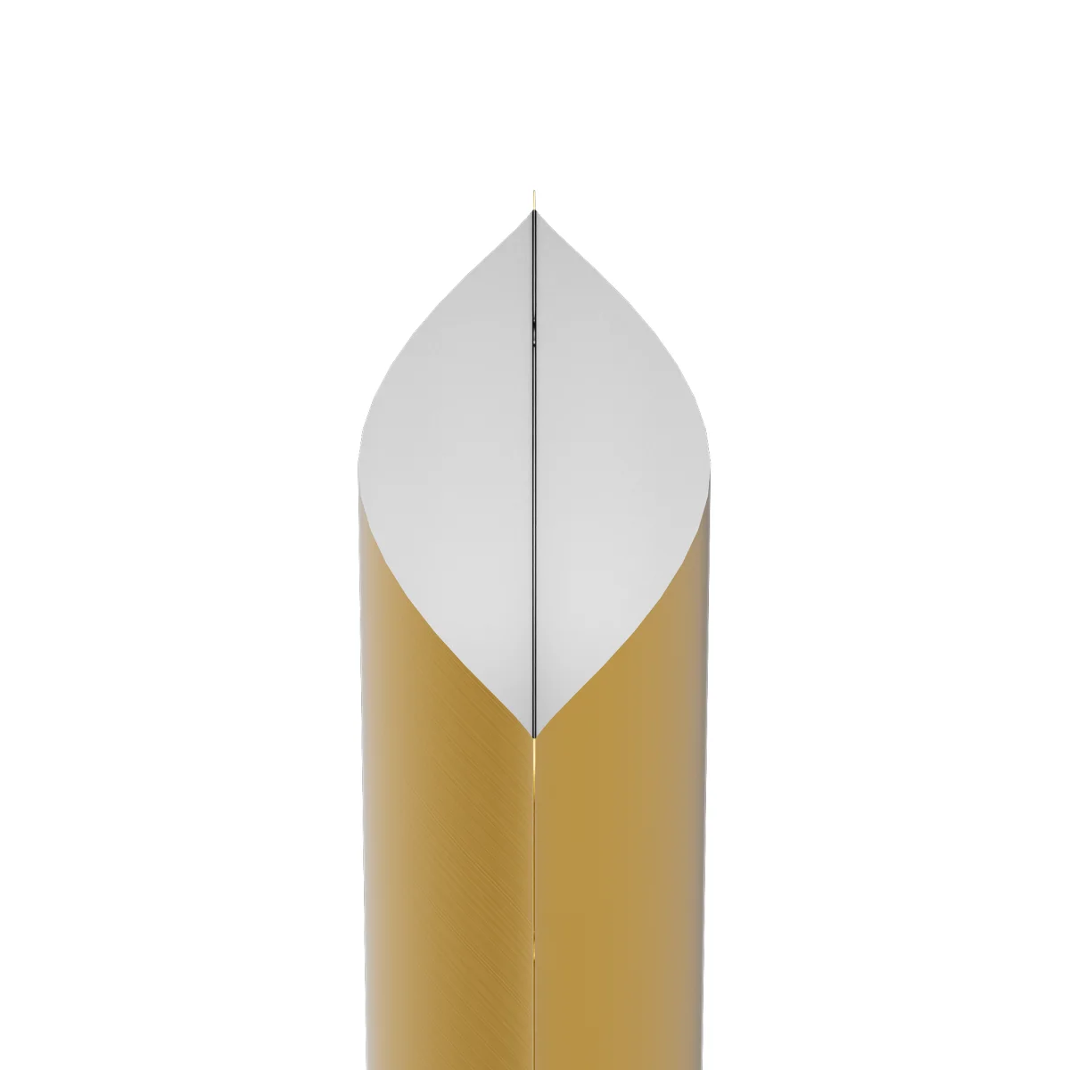 Matte Brass Gold Square Aluminum Stand-Up Bag Matte Brass Gold Square Aluminum Stand-Up Bag