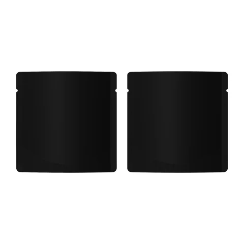 Matte Black Square Aluminum Stand-Up Bag