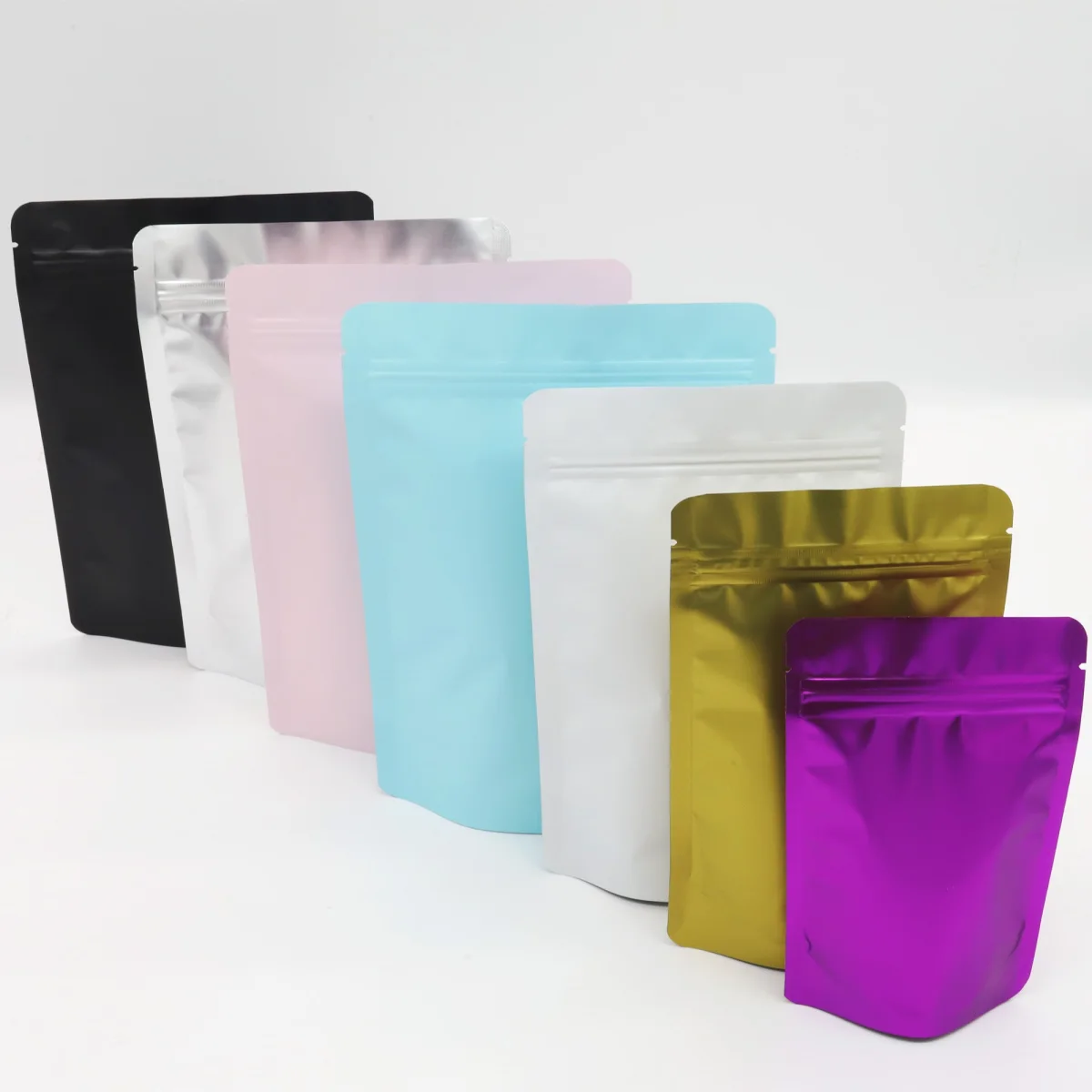 Matte Mylar Stand-Up Bag with Rounded Corners Matte Mylar Stand-Up Bag with Rounded Corners