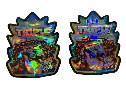 Triple Stack Mylar Bags 3.5g Trap Candy