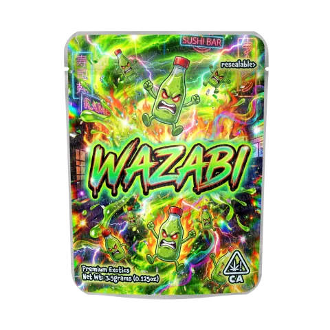 Wazabi Mylar Sticker Packs