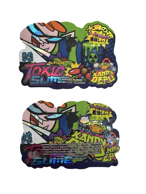 Dexter’s Toxic Slime Mylar Bags 3.5g Kandy Depo