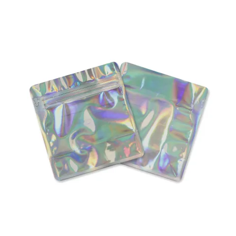 Custom Double-Sided Diamond Holographic Stand-Up Bag