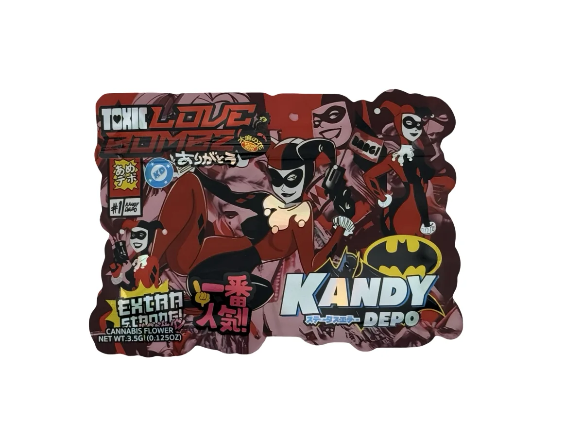 Toxic Love Bombz Mylar Bags 3.5g Kandy Depo Toxic Love Bombz Mylar Bags 3.5g Kandy Depo