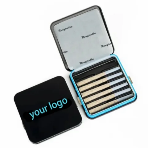 Child-Resistant Tin Box for Multiple 1 g Pre-Rolls
