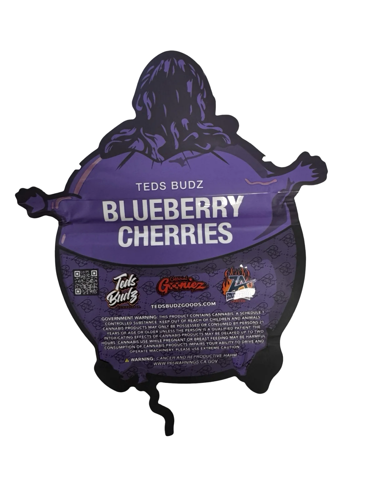 Blueberry Cherries 3.5g Mylar Bags Teds Budz Blueberry Cherries 3.5g Mylar Bags Teds Budz