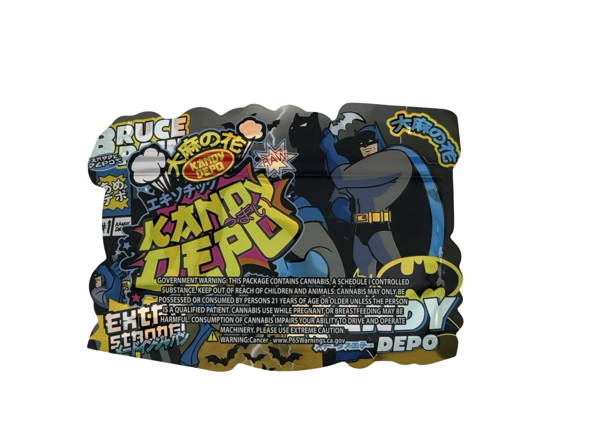 Bruce Pain Mylar Bags 3.5g Kandy Depo Bruce Pain Mylar Bags 3.5g Kandy Depo