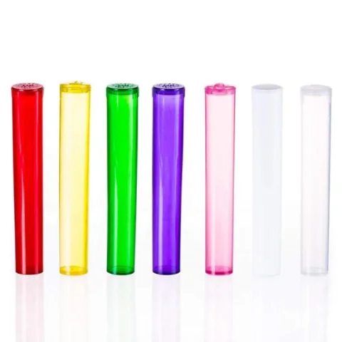 Child-Resistant Plastic Pre-Roll Tube