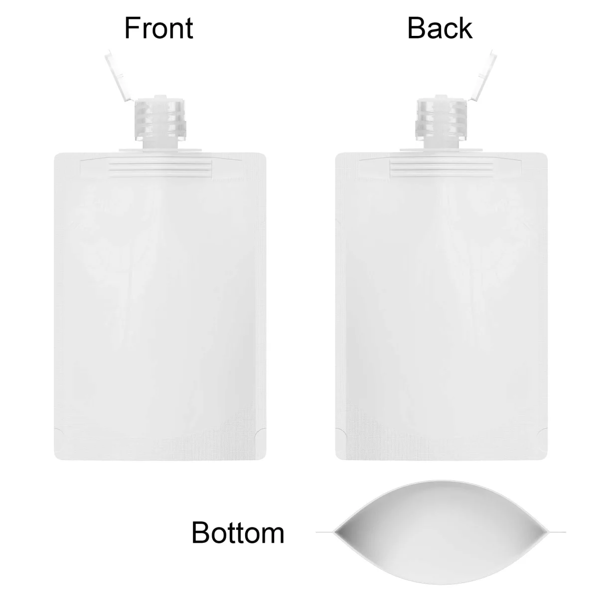 Custom Spout Pouch with Flip Cap Custom Spout Pouch with Flip Cap