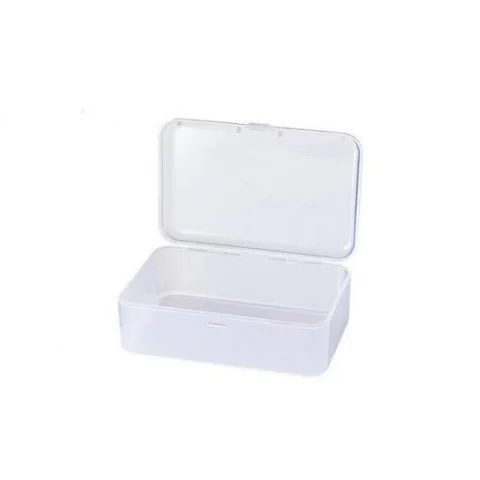 Portable PP Plastic Storage Container with Hinged Lid