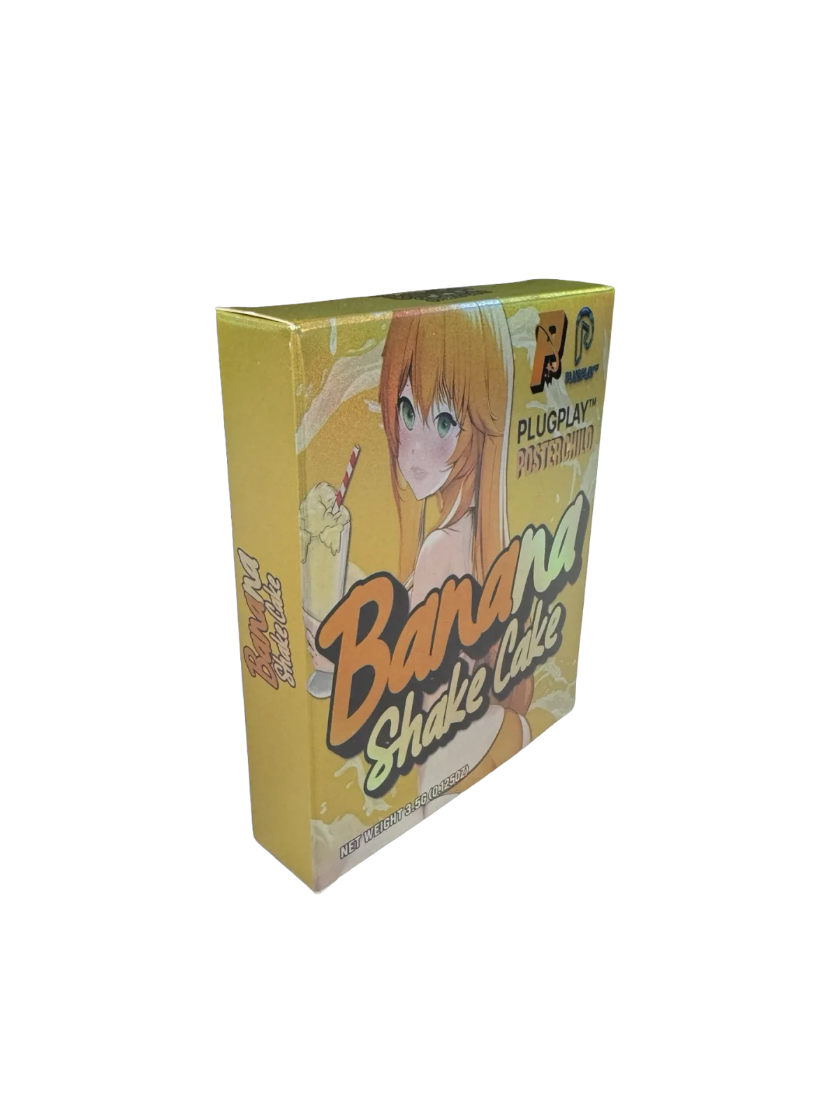 Banana Shake Cake 3.5g Mylar Bags & Boxes PlugPlay Banana Shake Cake 3.5g Mylar Bags & Boxes PlugPlay