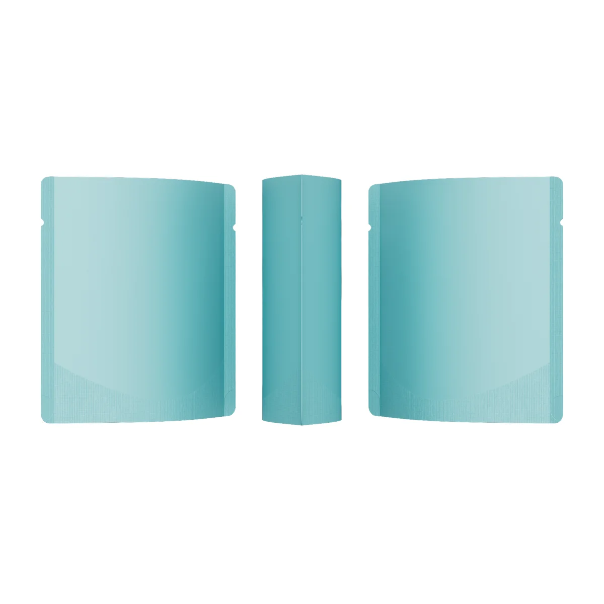 Matte Powder Blue Square Aluminum Stand-Up Bag Matte Powder Blue Square Aluminum Stand-Up Bag