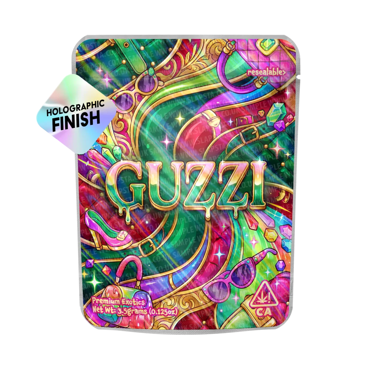 Guzzi Mylar Sticker Packs