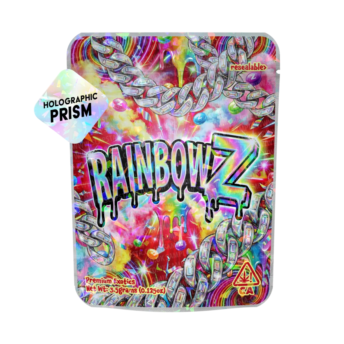 Rainbow-Z Mylar Sticker Packs Rainbow-Z Mylar Sticker Packs