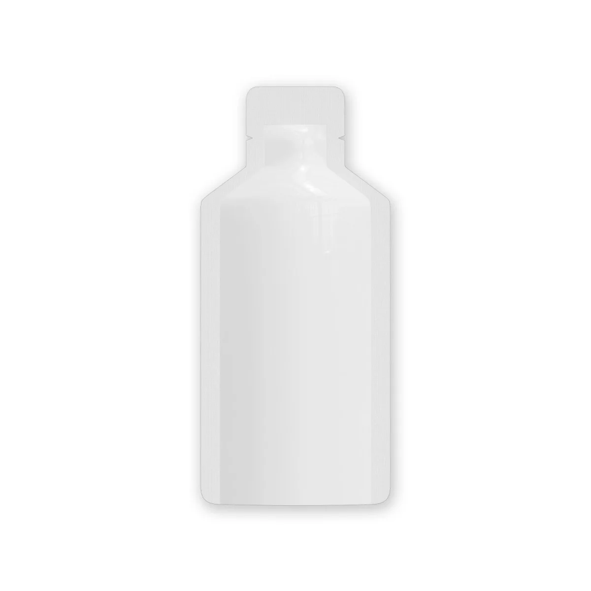 Custom Double-Sided Glossy Aluminum Bottle-Shaped Bag Custom Double-Sided Glossy Aluminum Bottle-Shaped Bag