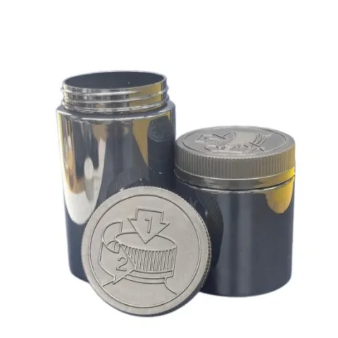Child-Resistant PET Cosmetic Cream Jars, 2-5 oz