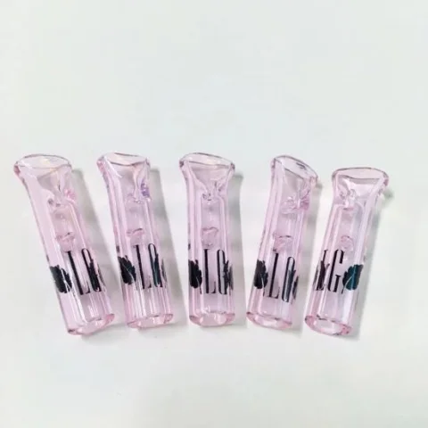 Flat Round Glass Smoking Filter Tips