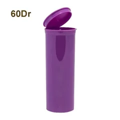 60 dram Child-Resistant Pop-Top Plastic Vial