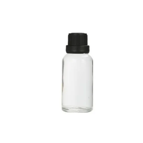 Glass Tincture Bottle with Child-Resistant Cap