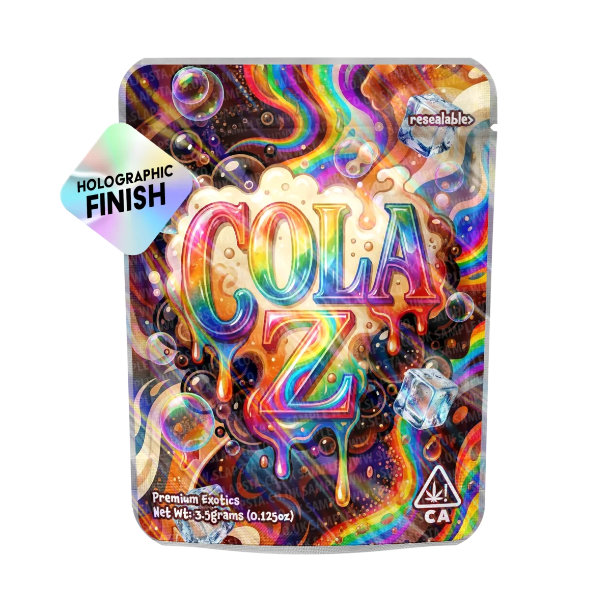 Cola-Z Mylar Sticker Packs Cola-Z Mylar Sticker Packs